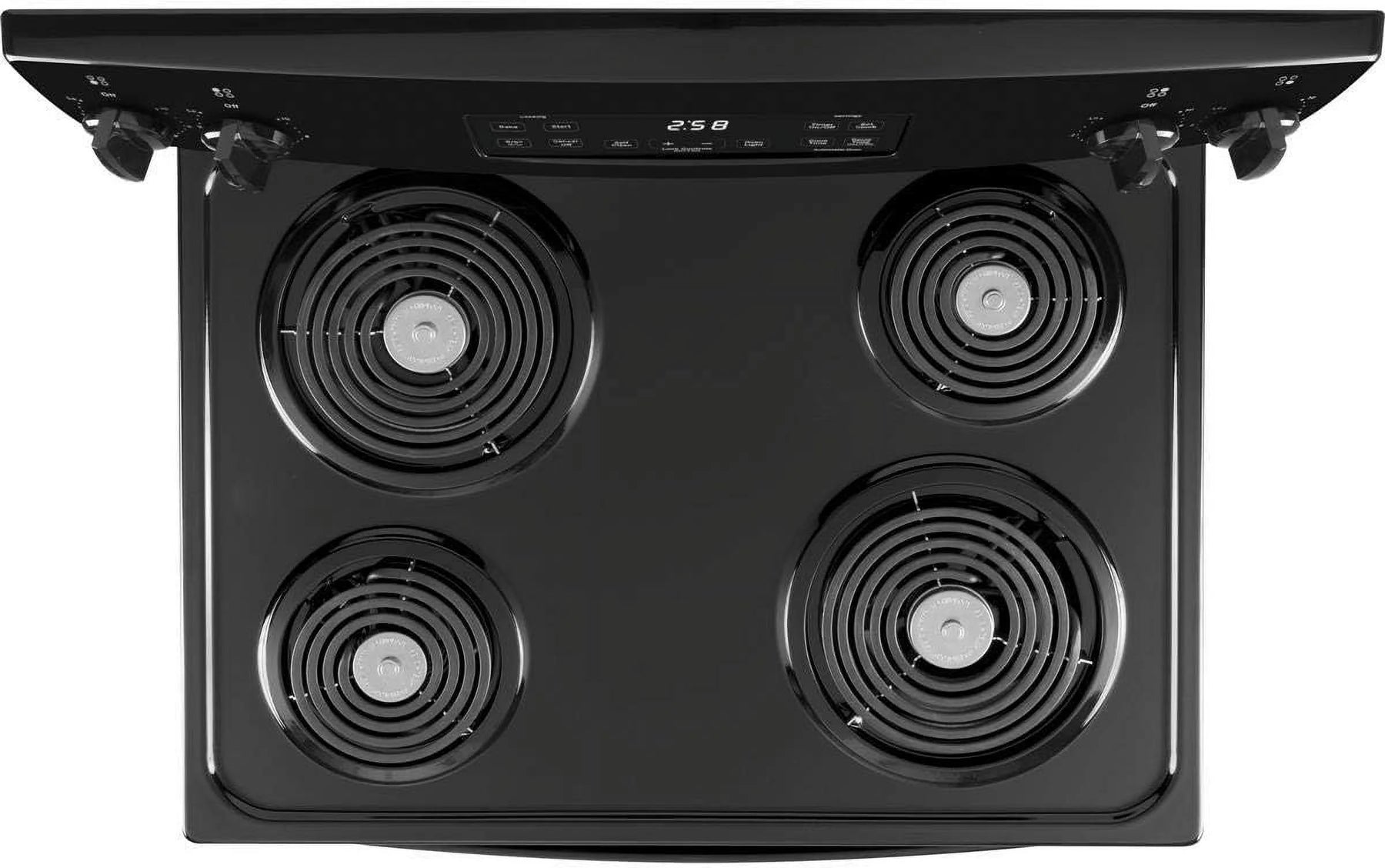 GE Appliances JB258DMBB 30 in Electric Freestanding Range Black